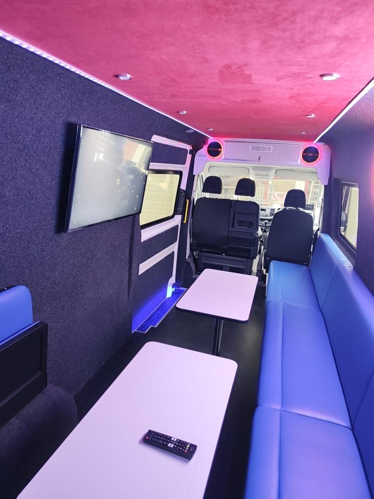 Youth outreach bus seating area 2